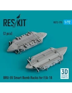 [NO_DESC] BRU-55 Smart Bomb Racks for F/A-18 (2 pcs) (3D Printed), ...