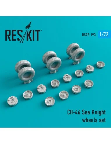 CH-46 Sea Knight wheels set, 1/72 - ResKit Models RS72-0193
