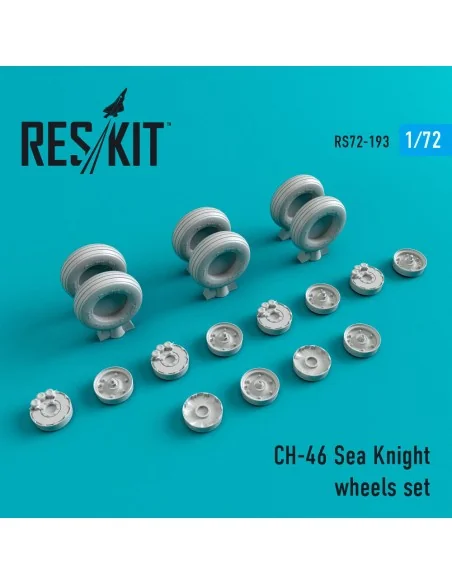 [NO_DESC] CH-46 Sea Knight wheels set, 1/72 - ResKit Models RS72-0193