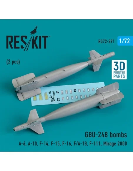 GBU-24B bombs (2 pcs) (A-6, A-10, F-14, F-15, F-16, F/A-18, F-111, ...