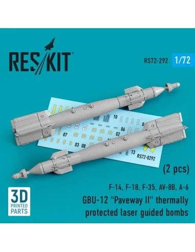 GBU-12 Paveway II thermally protected laser guided bombs (2 pcs) (F...