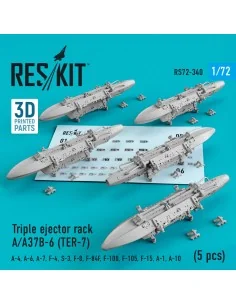 Triple ejector rack A/A37B-6 (TER-7) (5 pcs) (A-4, A-6, A-7, F-4, S...