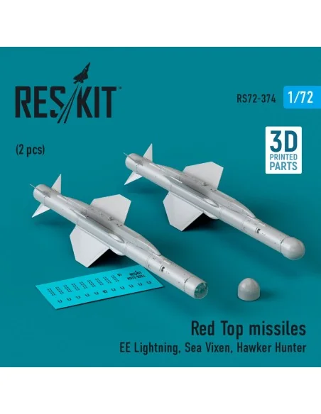 Red Top missiles (2 pcs) (EE Lightning, Sea Vixen, Hawker Hunter) (...