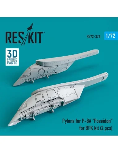 Pylons for P-8A Poseidon for BPK kit (2 pcs) (3D Printed), 1/72 - R...