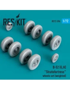 B-52 (G, H) Stratofortress wheels set (weighted) (Resin & 3D Printe...