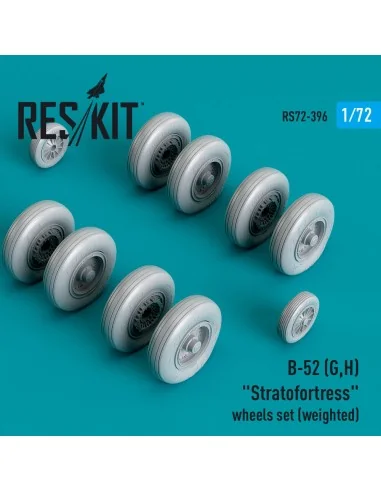 B-52 (G, H) Stratofortress wheels set (weighted) (Resin & 3D Printe...