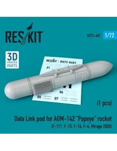 Data Link pod for AGM-142 Popeye rocket (F-15, F-16, F-4, Mirage 20...