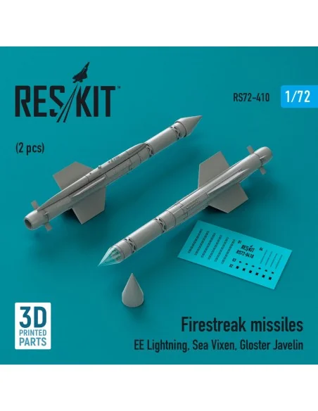 Firestreak missiles (2pcs) (EE Lightning, Sea Vixen, Gloster Javeli...