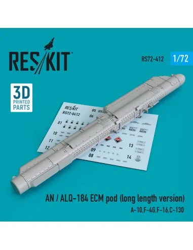 [NO_DESC] AN / ALQ-184 ECM pod (long length version) (A-10, F-4G, F...
