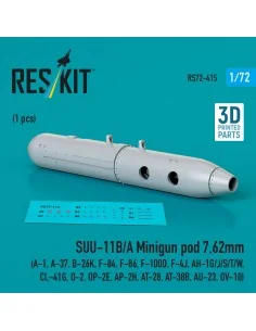 SUU-11B/A Minigun pod 7, 62mm (1 pcs) (A-1, A-37, B-26K, F-84, F-86...