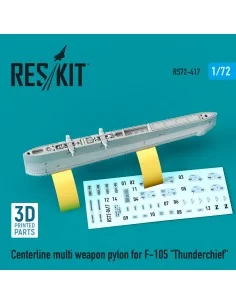 Centerline multi weapon pylon for F-105 Thunderchief (3D Printed), ...