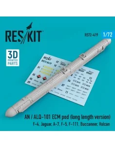 AN / ALQ-101 ECM pod (long length version) (F-4, Jaguar, A-7, F-5, ...