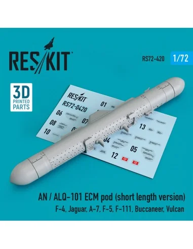 AN / ALQ-101 ECM pod (short length version) (F-4, Jaguar, A-7, F-5,...