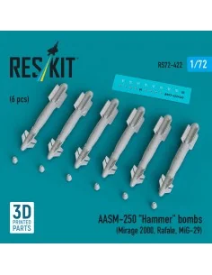[NO_DESC] AASM-250 Hammer (6 pcs) (Mirage 2000, Rafale, MiG-29) (3D...