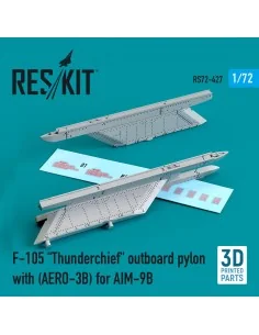 F-105 Thunderchief outboard pylon (AERO-3B) for AIM-9B (3D Printed)...