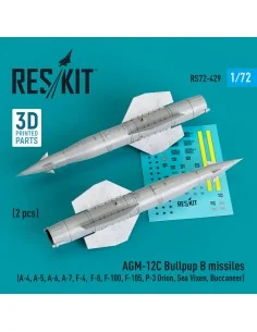 AGM-12C Bullpup B missiles (2 pcs) (A-4, A-5, A-6, A-7, F-4, F-8, F...