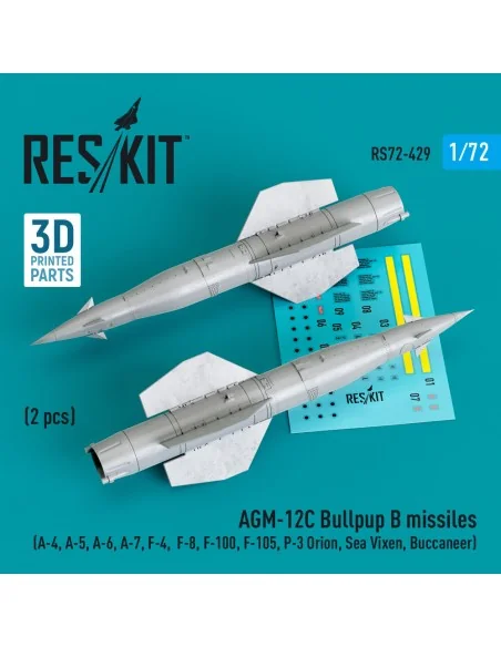AGM-12C Bullpup B missiles (2 pcs) (A-4, A-5, A-6, A-7, F-4, F-8, F...