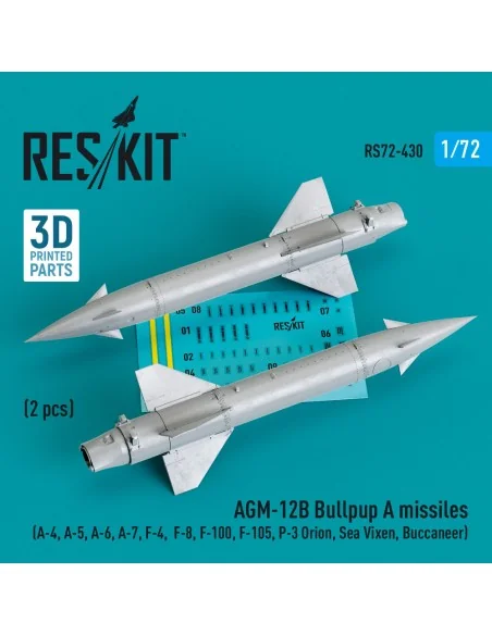 AGM-12B Bullpup A missiles (2 pcs) (A-4, A-5, A-6, A-7, F-4, F-8, F...