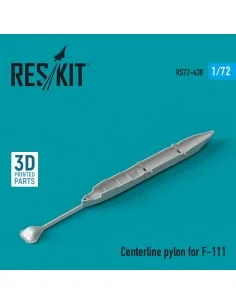 Centerline pylon for F-111 (3D Printed), 1/72 - ResKit Models RS72-...