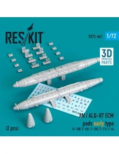 AN / ALQ-87 ECM pods early type (2 pcs) (F-100, F-101, F-105, F-111...