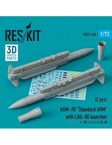 AGM-78 Standard ARM with LAU-80 launcher (2 pcs) (F-105, F-4, A-6, ...