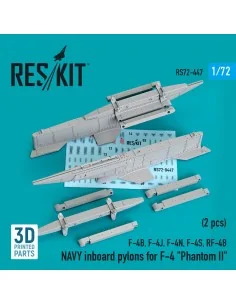 NAVY inboard pylons for F-4 Phantom II (2 pcs) (F-4B, F-4J, F-4N, F...