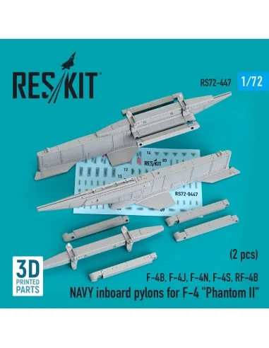 NAVY inboard pylons for F-4 Phantom II (2 pcs) (F-4B, F-4J, F-4N, F...