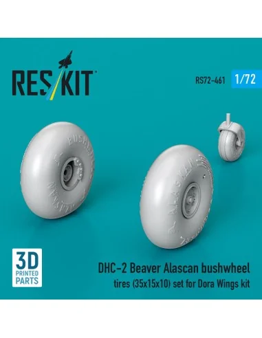 DHC-2 Beaver Alascan bushwheel tires (35x15x10) set for Dora Wings ...