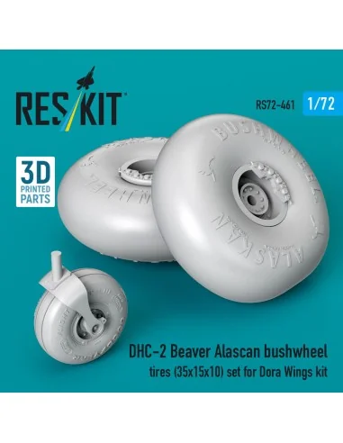 DHC-2 Beaver Alascan bushwheel tires (35x15x10) set for Dora Wings ...