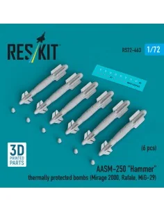 AASM-250 Hammer thermally protected bombs (6 pcs) (Mirage 2000, Raf...