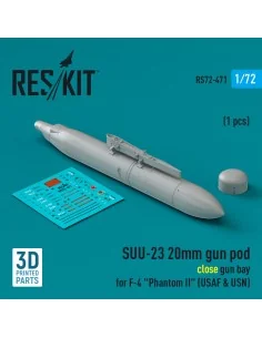 [NO_DESC] SUU-23 20mm gun pod (close gun bay) for F-4 Phantom II (U... 2
