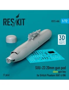 SUU-23 20mm gun pod (close gun bay) for British Phantom (RAF & RN) ...