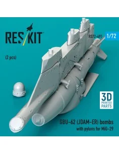 GBU-62 (JDAM-ER) bombs with pylons for MiG-29 Fulcrum (2 pcs) (3D P... 2