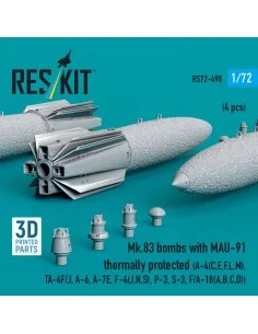 Mk.83 bombs with MAU-91 thermally protected (4 pcs) (A-4E, A-4F, B-... 2