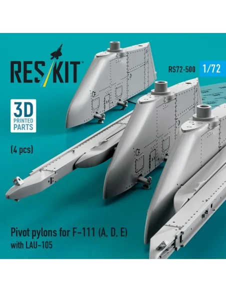 [NO_DESC] Pivot pylons for F-111 (A, D, E) with LAU-105 (4 pcs), 1/...
