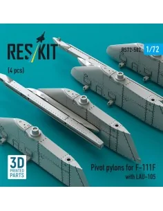[NO_DESC] Pivot pylons for F-111F with LAU-105 (4 pcs), 1/72 - ResK... 2