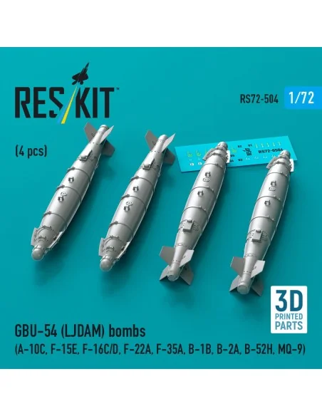 GBU-54 (LJDAM) bombs (4 pcs) (A-10C, F-15E, F-16C/D, F-22A, F-35A, ...