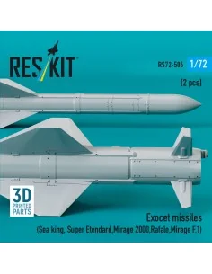 Exocet missiles (2 pcs) (Sea King, Super Etendard, Mirage 2000, Raf... 2
