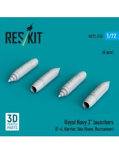 [NO_DESC] Royal Navy 2 launchers (4 pcs) (F-4, Harrier, Sea Vixen, ...