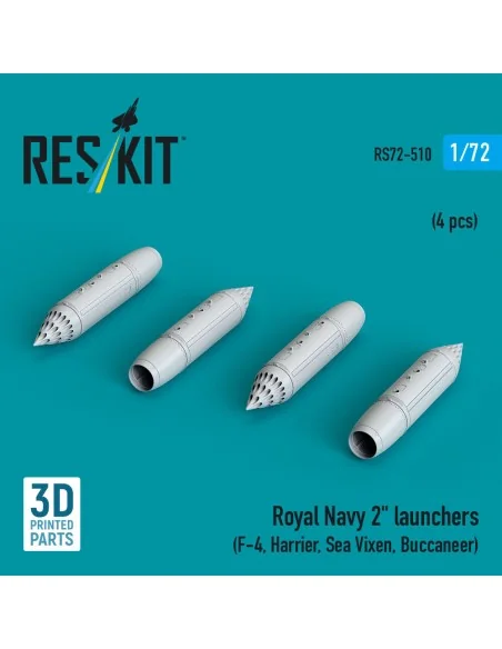 Royal Navy 2 launchers (4 pcs) (F-4, Harrier, Sea Vixen, Buccaneer)...