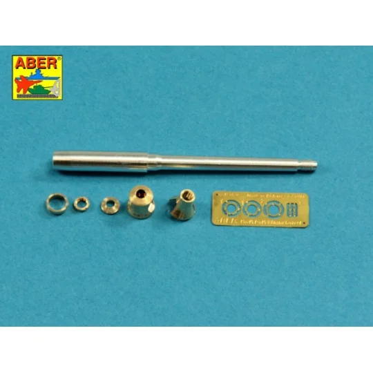 German 88 mm KwK 36 L/56 Tiger I Early Barrel, 1/48 - Aber Models 4... German 88 mm KwK 36 L/56 Tiger I Early Barrel, 1/48 - Aber Models 4...