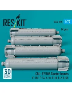 CBU-97/105 cluster bombs (4 pcs) (F-15E, F-16, A-10, B-1B, B-2, B-5... 2
