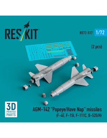 AGM-142 Popeye/Have Nap missiles (2 pcs) (F-4E, F-15I, F-111C, B-52...