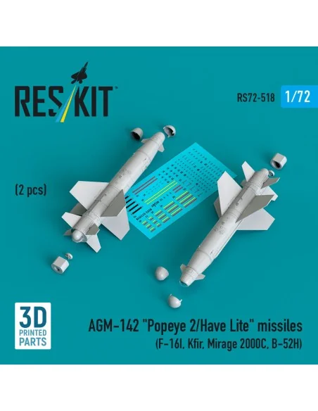 AGM-142 Popeye 2/Have Lite missiles (2 pcs) (F-16I, Kfir, Mirage 20...