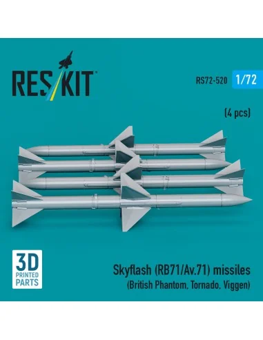 Skyflash (RB71/Av.71) missiles (4 pcs) (British Phantom, Tornado, V...