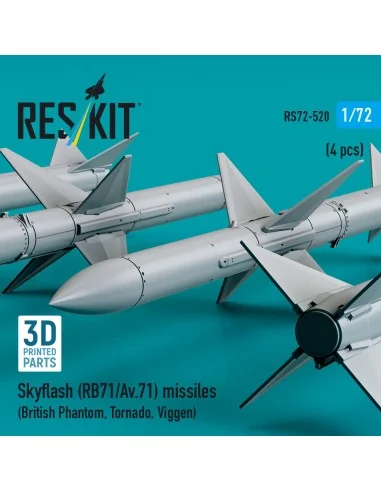 Skyflash (RB71/Av.71) missiles (4 pcs) (British Phantom, Tornado, V...