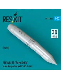 AN/AVQ-10 Pave Knife laser designation pod (1 pcs) (F-4D, A-6A) (3D... 2