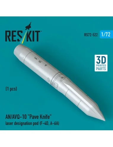 AN/AVQ-10 Pave Knife laser designation pod (1 pcs) (F-4D, A-6A) (3D...