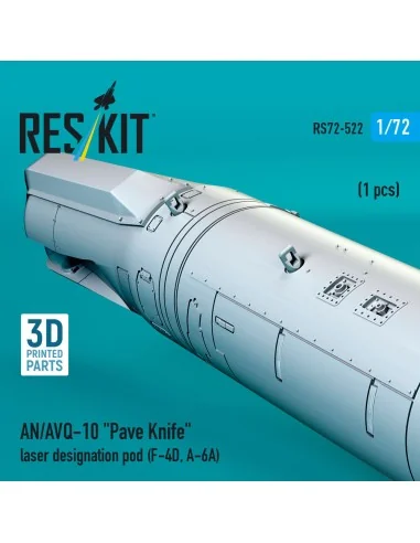 AN/AVQ-10 Pave Knife laser designation pod (1 pcs) (F-4D, A-6A) (3D...
