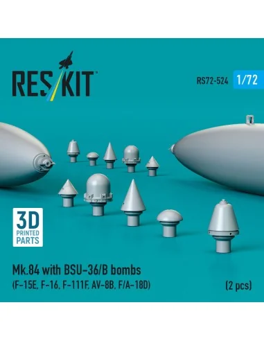 Mk.84 with BSU-36/B bombs (2 pcs) (F-15E, F-16, F-111F, AV-8B, F/A-...